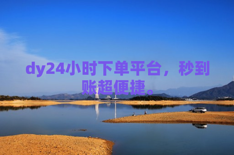 dy24小时下单平台，秒到账超便捷。