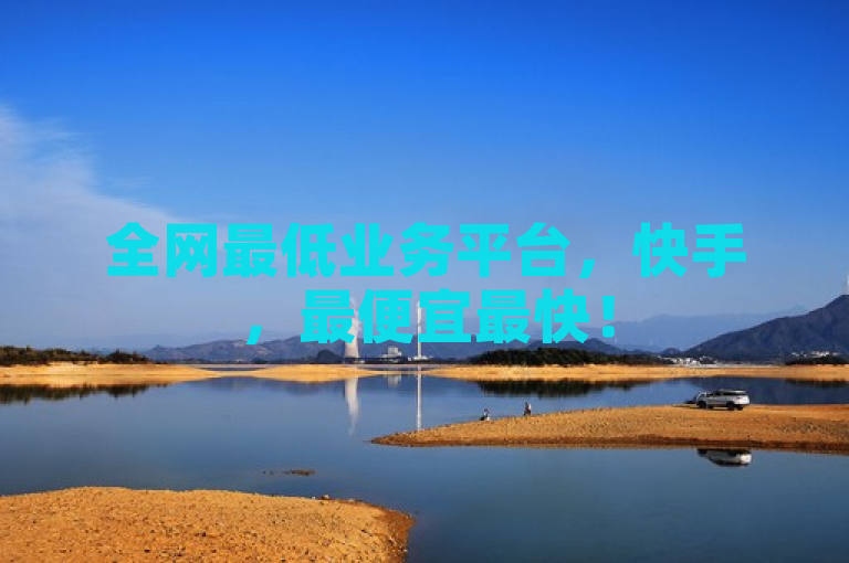 全网最低业务平台，快手，最便宜最快！