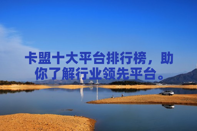 卡盟十大平台排行榜，助你了解行业领先平台。