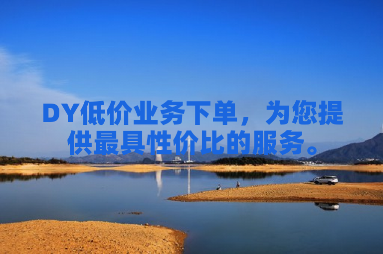 DY低价业务下单，为您提供最具性价比的服务。