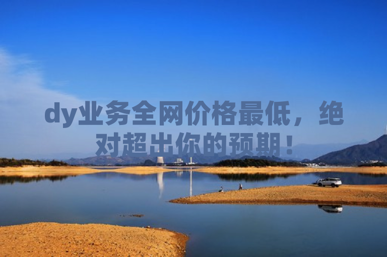 dy业务全网价格最低，绝对超出你的预期！