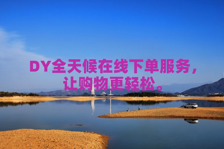 DY全天候在线下单服务，让购物更轻松。