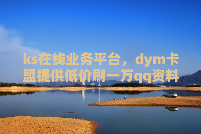 ks在线业务平台，dym卡盟提供低价刷一万qq资料卡探索无界。