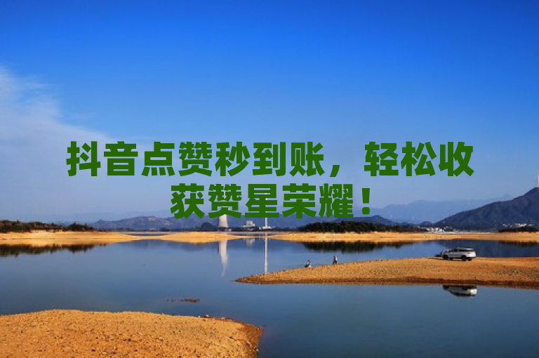 抖音点赞秒到账，轻松收获赞星荣耀！