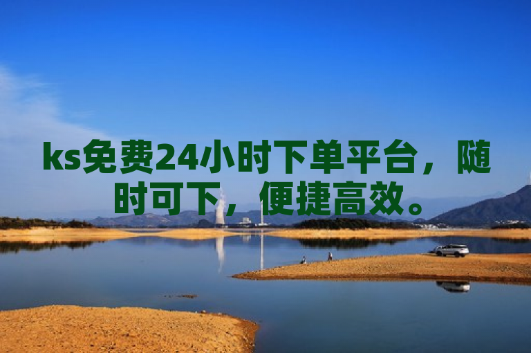 ks免费24小时下单平台，随时可下，便捷高效。