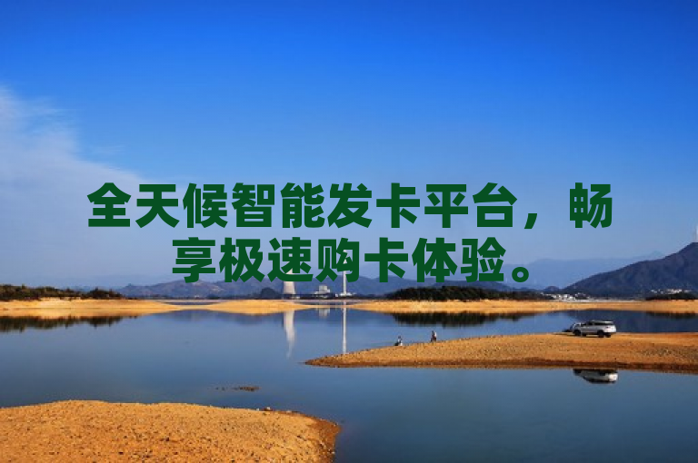全天候智能发卡平台，畅享极速购卡体验。