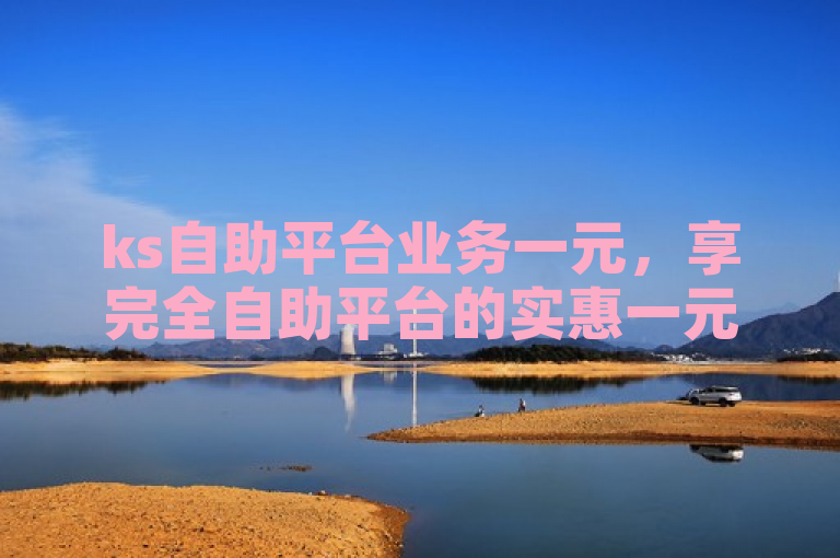 ks自助平台业务一元，享完全自助平台的实惠一元服务！