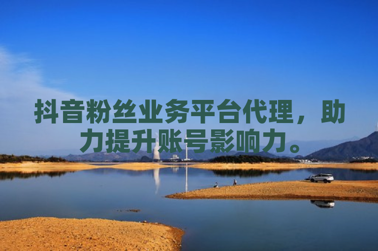 抖音粉丝业务平台代理，助力提升账号影响力。