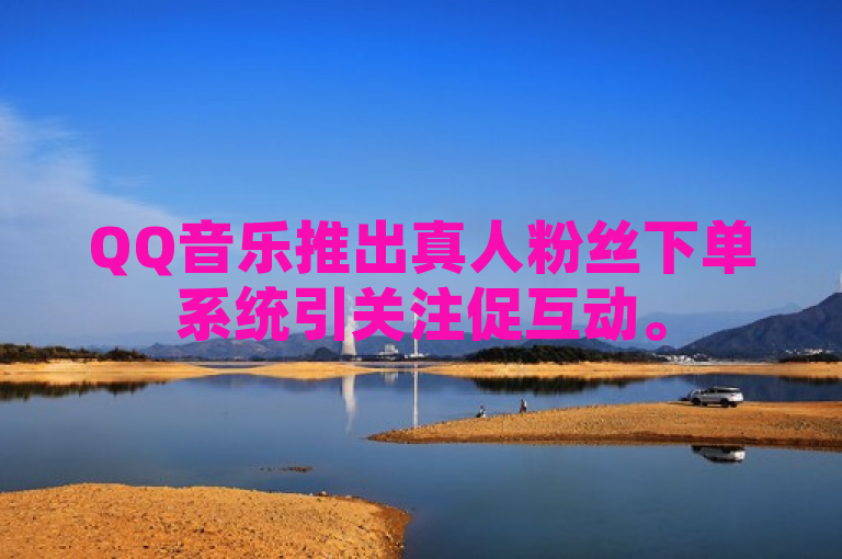 QQ音乐推出真人粉丝下单系统引关注促互动。