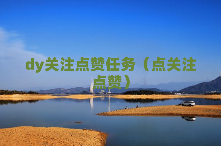 dy关注点赞任务（点关注点赞）