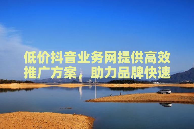 低价抖音业务网提供高效推广方案，助力品牌快速成长。