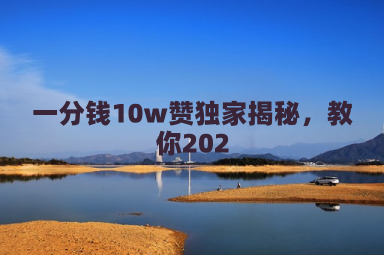 一分钱10w赞独家揭秘，教你2025必学的获赞秘诀！