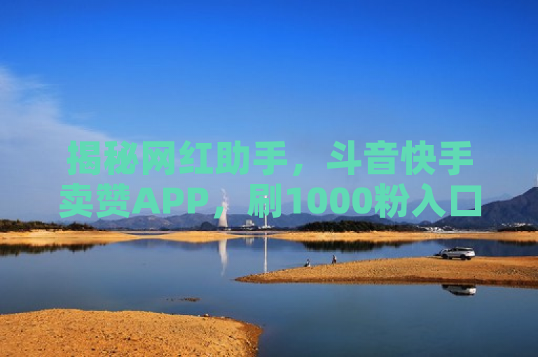 揭秘网红助手，斗音快手卖赞APP，刷1000粉入口！
