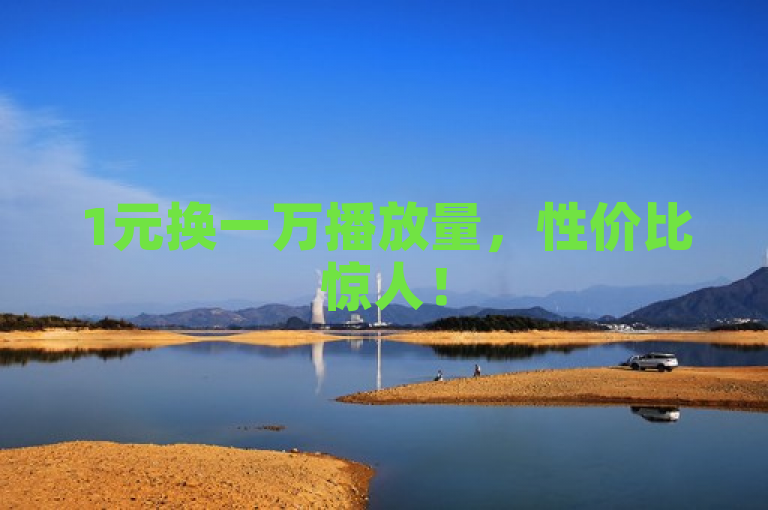 1元换一万播放量，性价比惊人！