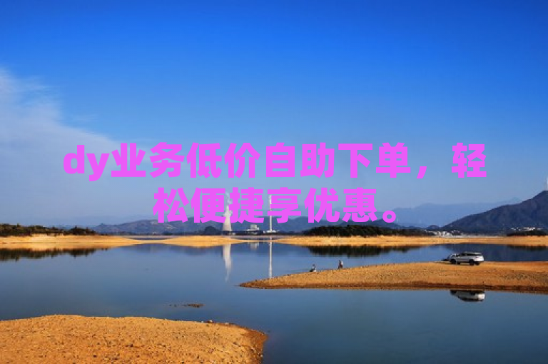 dy业务低价自助下单，轻松便捷享优惠。