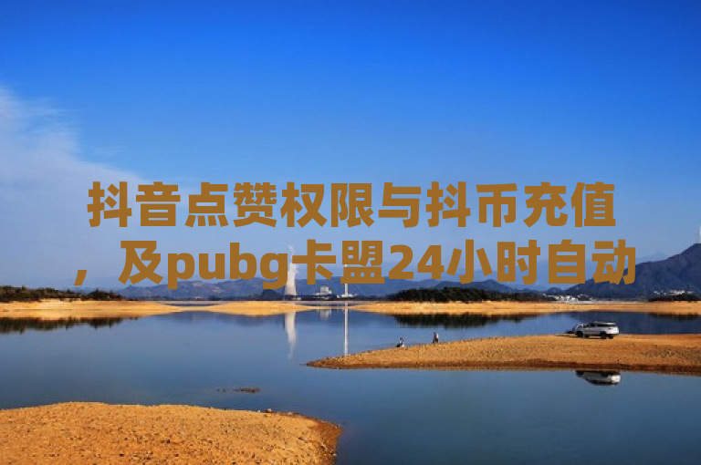 抖音点赞权限与抖币充值，及pubg卡盟24小时自动发卡平台相关信息。