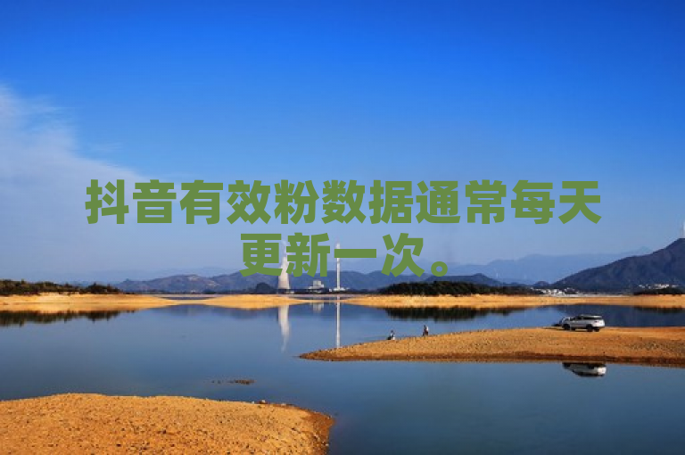 抖音有效粉数据通常每天更新一次。