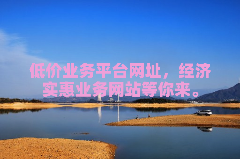 低价业务平台网址，经济实惠业务网站等你来。