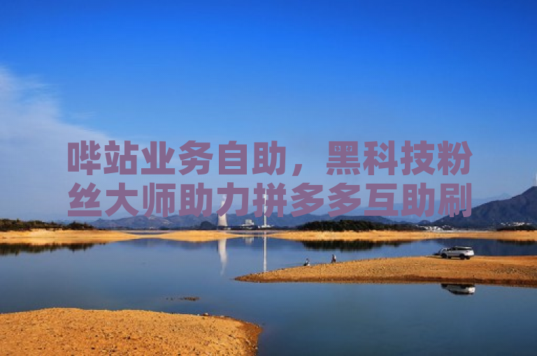 哔站业务自助，黑科技粉丝大师助力拼多多互助刷量。
