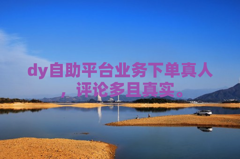 dy自助平台业务下单真人，评论多且真实。