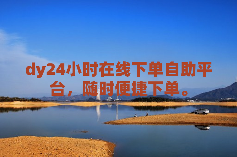 dy24小时在线下单自助平台，随时便捷下单。