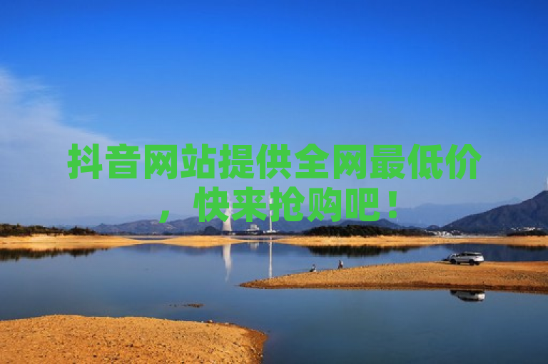 抖音网站提供全网最低价，快来抢购吧！