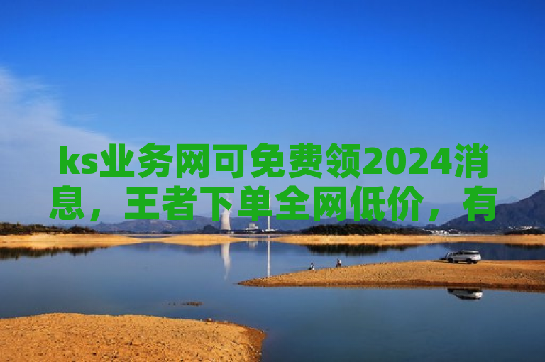 ks业务网可免费领2024消息，王者下单全网低价，有拼团群与卡盟平台。