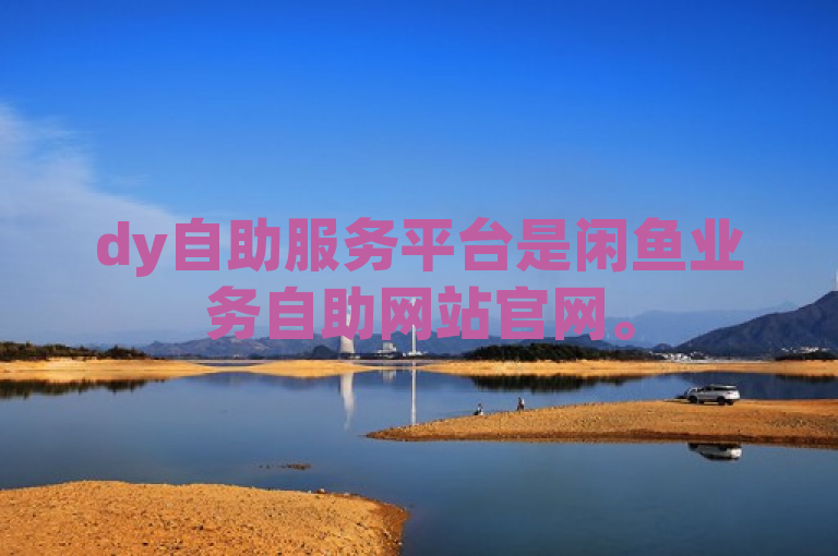 dy自助服务平台是闲鱼业务自助网站官网。