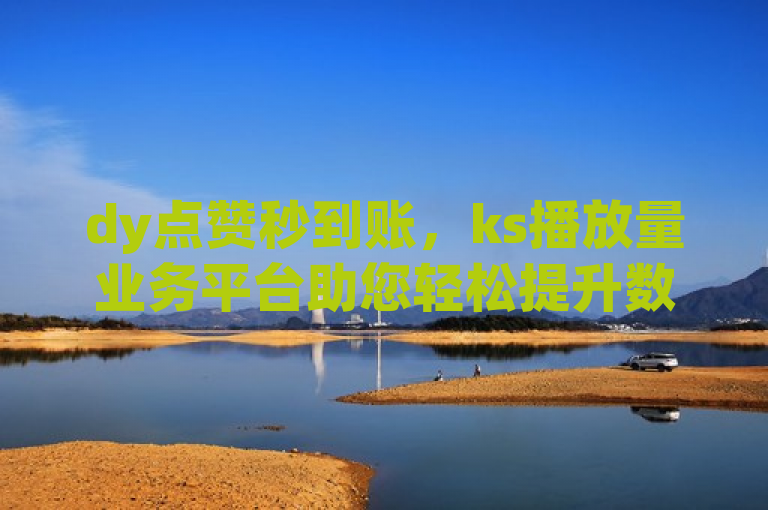 dy点赞秒到账，ks播放量业务平台助您轻松提升数据。