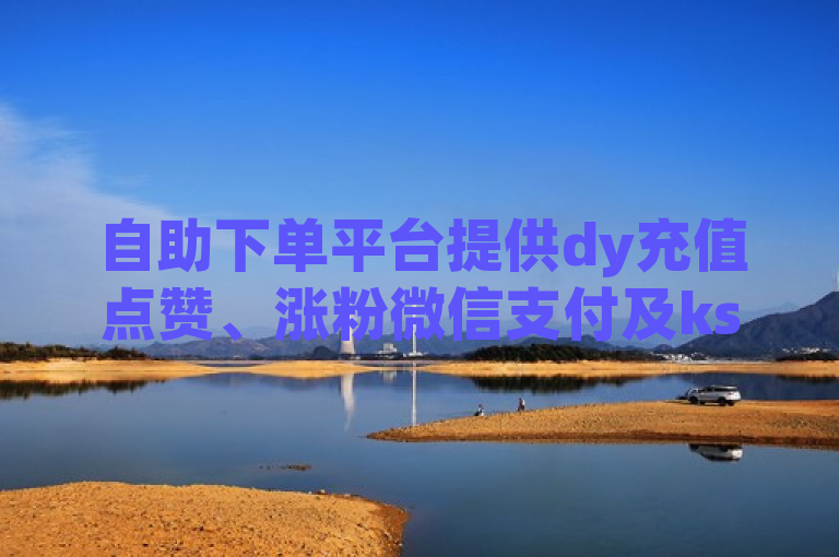 自助下单平台提供dy充值点赞、涨粉微信支付及ks播放量软件服务。
