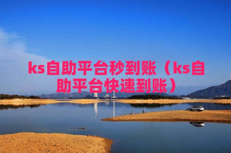 ks自助平台秒到账（ks自助平台快速到账）