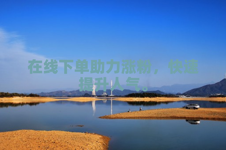在线下单助力涨粉，快速提升人气。