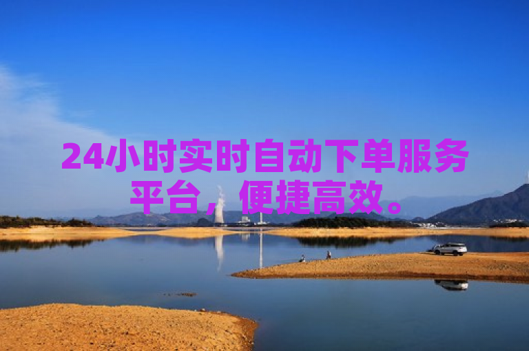 24小时实时自动下单服务平台，便捷高效。