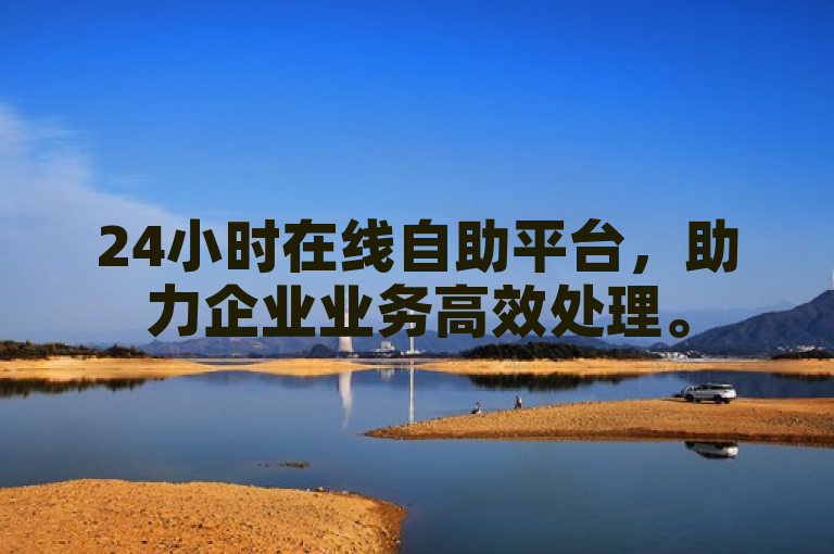 24小时在线自助平台，助力企业业务高效处理。