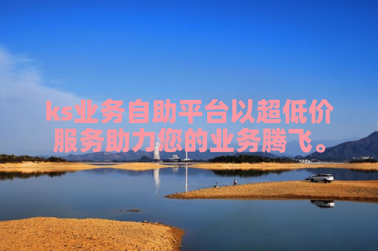 ks业务自助平台以超低价服务助力您的业务腾飞。