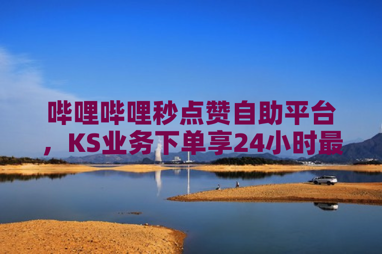 哔哩哔哩秒点赞自助平台，KS业务下单享24小时最低价。