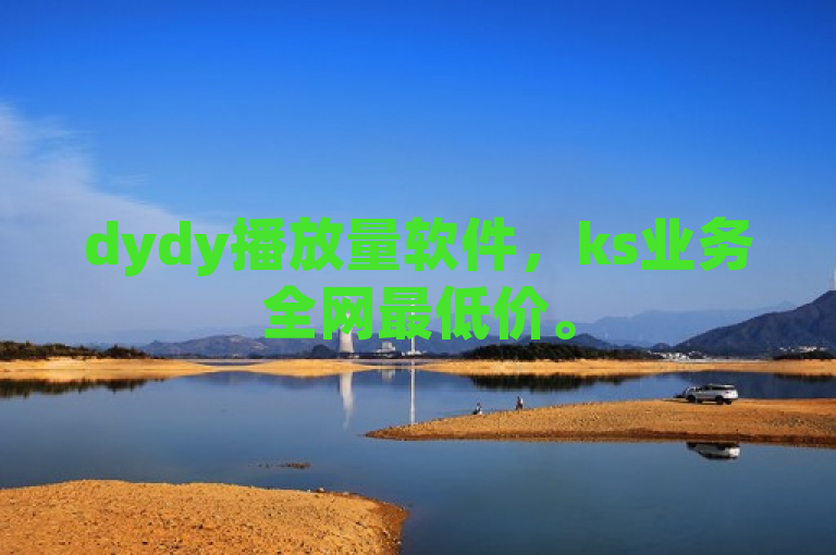 dydy播放量软件，ks业务全网最低价。
