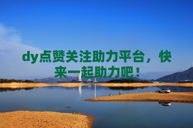 dy点赞关注助力平台，快来一起助力吧！