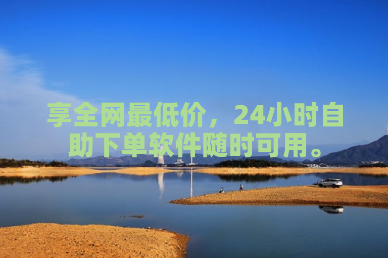 享全网最低价，24小时自助下单软件随时可用。