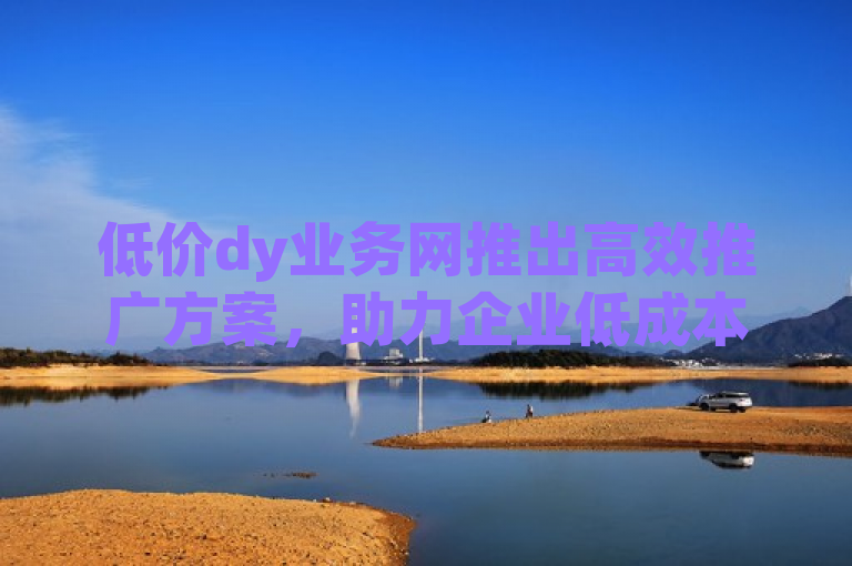 低价dy业务网推出高效推广方案，助力企业低成本获客。