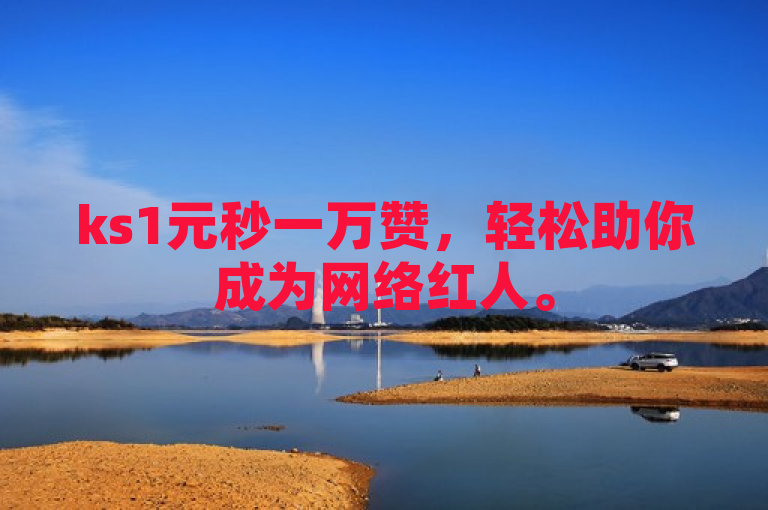 ks1元秒一万赞，轻松助你成为网络红人。