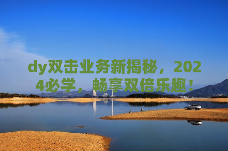 dy双击业务新揭秘，2024必学，畅享双倍乐趣！