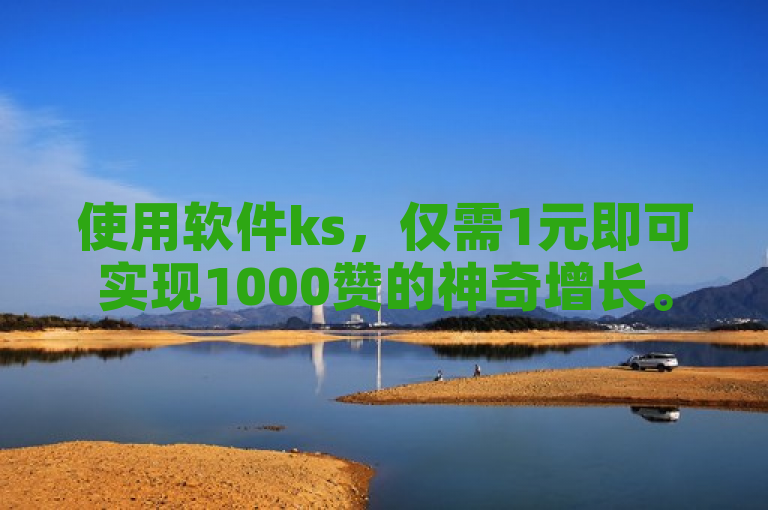 使用软件ks，仅需1元即可实现1000赞的神奇增长。