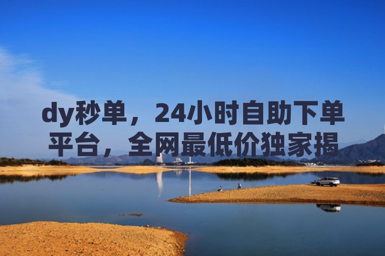 dy秒单，24小时自助下单平台，全网最低价独家揭秘。
