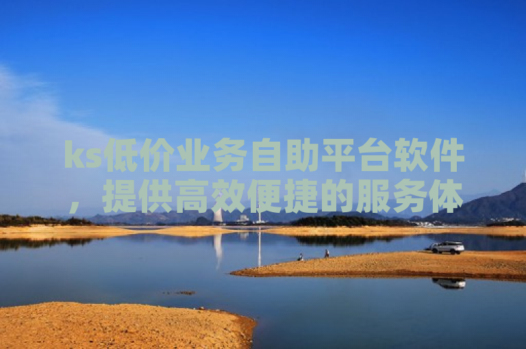 ks低价业务自助平台软件，提供高效便捷的服务体验。