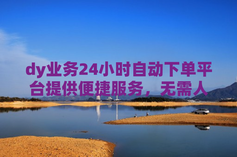 dy业务24小时自动下单平台提供便捷服务，无需人工干预。