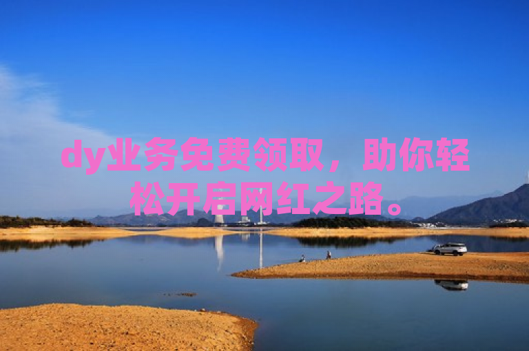 dy业务免费领取，助你轻松开启网红之路。