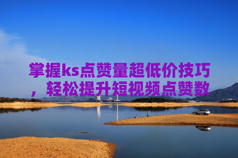 掌握ks点赞量超低价技巧，轻松提升短视频点赞数。
