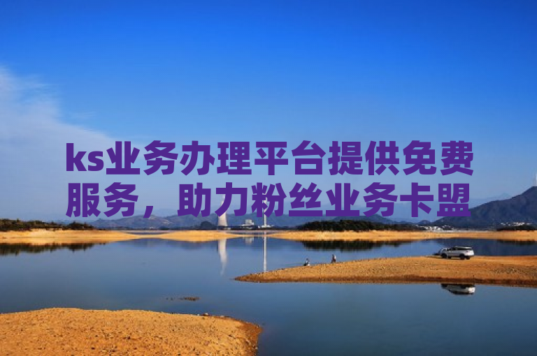 ks业务办理平台提供免费服务，助力粉丝业务卡盟发展。