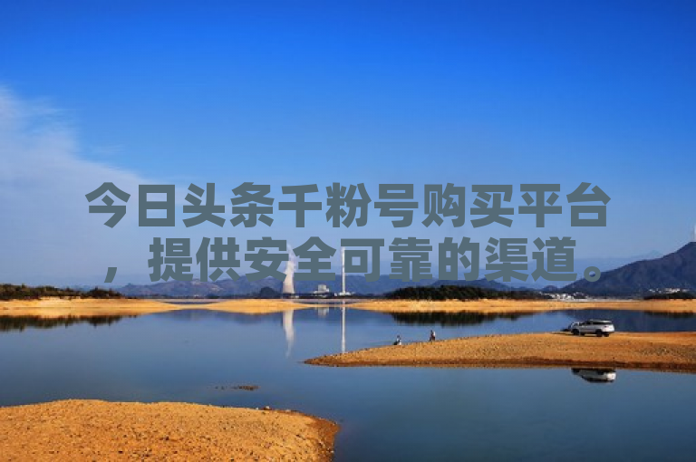 今日头条千粉号购买平台，提供安全可靠的渠道。
